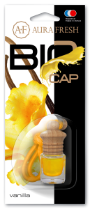 Освежитель подвесной бутылочка Aura Fresh  "BIO CAP Vanilla" 6ml /кор.20шт/