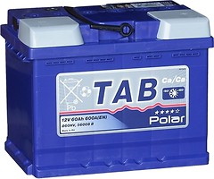 Аккумулятор 6ст 60 о.п. TAB POLAR BLUE/ 56008 B