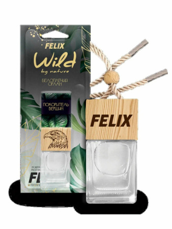 Освежитель подвесной бутылочка FELIX WILD BY NATURE Белоплечий орлан /кор.20шт/
