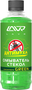 Стеклоомыватель - летний LAVR антимуха Concentrat Green 1л /кор.12шт/ снято с производства