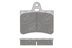 Колодка тормозная RR CITROEN C5 I/II 01-04/04-/06- /кор.10шт/