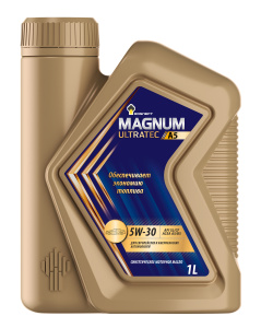 Масло моторное 5w30 син. Роснефть Magnum Ultratec A5 1л (SL/CF) /кор.12шт/