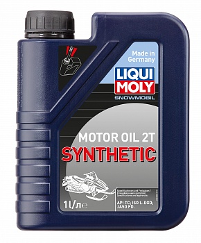 Масло моторное син LIQUI MOLY Snowmobil Motoroil 2T Synthetic L-EGD 1л