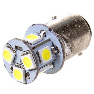 Лампа T25(P21/5W)-24V 13 SMD с цоколем 2-конт SKYWAY совмещеные задние габаритные огни/уп.20шт/