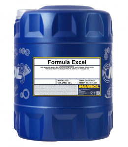 Масло моторное 5w40 син. Mannol Formula Excel  20л (SN; C3) /кор. 1шт/пал.48шт/под заказ