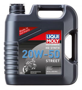 Масло моторное 20w50 син LIQUI MOLY Motorbike 4T HD Synth Street 4л под заказ