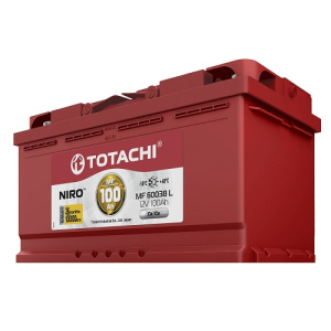 Аккумулятор  TOTACHI NIRO MF 60038 100L  850А о.п