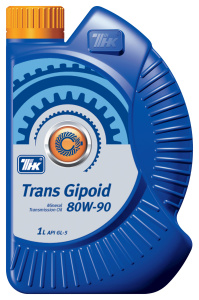 Масло трансмиссионное 80w90 мин. ТНК Trans Gipoid 1л GL-5 /кор.12шт/(зам. Kinetic Hypoid 80w90)