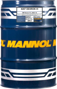 Жидкость для автомат трансмис. Mannol ATF DEXRON VI  60л