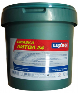 Смазка ЛИТОЛ-24 LUXOIL 9,5 кг