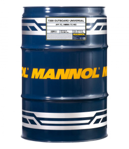 Масло моторное 2T мин. Mannol Outboard Universal  60л (TC; NMMATC-W2)