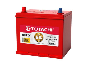 Аккумулятор TOTACHI NIRO MF 75D23, 65 п.п, PUNCH