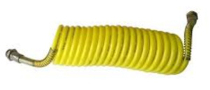 Шланг воздушный Евро (желтый) 7,5м. штуцер М22 полиамид JC-008 PA12