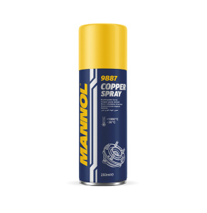 Смазка медная аэрозоль ТМ MANNOL Copper Spray  9887 250мл /кор.12шт/