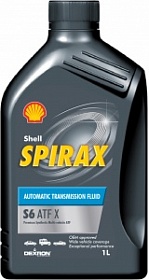 Жидкость для автоматических трансмиссий Shell Spirax S6 ATF X 1л (D-VI) /кор.12шт/выводится из ассортимента