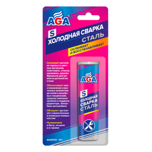 Холодная сварка сталь AGA 58гр /кор.24шт/