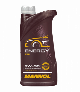 Масло моторное 5w30 син. Mannol Energy   1л (SN/CH-4 A3/B4) пластик /кор.20шт/