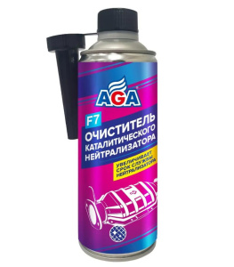 Очиститель каталитического нейтрализатора AGA  F7, 335 мл /кор.12шт/