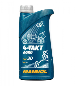 Масло моторное 4T Mannol AGRO SAE 30 1л (SG) для с/х техники /кор.20шт/