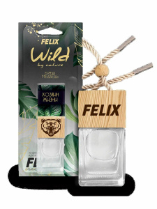 Освежитель подвесной бутылочка FELIX WILD BY NATURE Бурый медведь/кор.20шт/