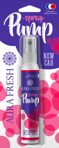 Освежитель спрей Aura Fresh PUMP SPRAY New Car/кор.20шт/