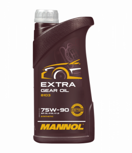 Масло трансмис. 75w90 син. Mannol Extra Gear Oil    1л (GL-4/GL-5) /кор.20шт/(ранее Extra Getriebeoel)