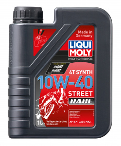 Масло моторное 10w40 син LIQUI MOLY Motorbike 4T Synth Street Race 1л