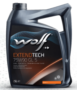 Масло трансмиссионное 75W90 п/с WOLF EXTENDTECH 5л (GL-5) / кор.4шт/