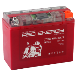 Аккумулятор 6СТ 20 Red Energy мото AGM (тип Y50-N18L-A3)