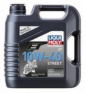 Масло моторное 10w40 син LIQUI MOLY Motorbike 4T Street 4 л