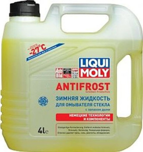 Стеклоомыватель зимний LIQUI MOLY ANTIFROST Scheiben-Frostschutz -27 4л под заказ