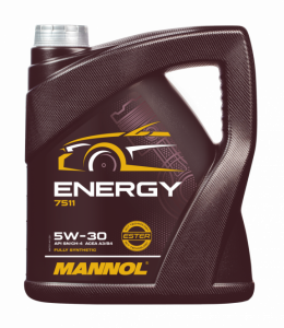 Масло моторное 5w30 син. Mannol Energy   4л (SN/CH-4; A3/B4) пластик /кор.4шт/