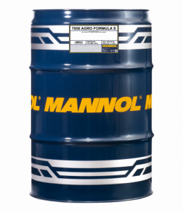 Масло моторное 2Т син. Mannol Agro Formula S 208л (TC;JASOFB) для с/х техники