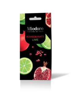 Освежитель  подвесной картонный  POMEGRANATE-LIME/кор.22шт/