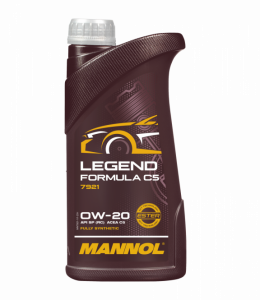 Масло моторное 0w20 син. Mannol Legend Formula C5 7921  1л (C5) /кор.20шт/
