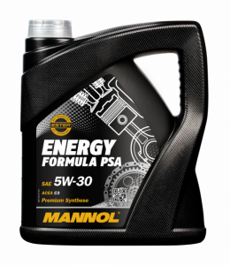 Масло моторное 5w30 син. Mannol Energy Formula PSA   4л (SN/CH-4; C2) пластик /кор.4шт/
