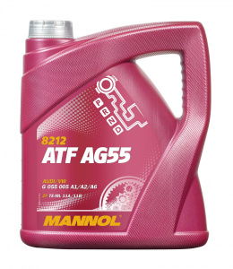 Жидкость для автомат трансмис. Mannol ATF AG55   4л/кор.4шт/замена MN8212-4ME
