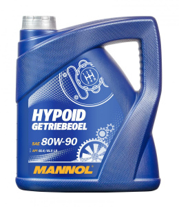 Масло трансмис. 80w90 мин. Mannol Hypoid Getriebeoel   4л (GL-4/GL-5 LS) /кор.4шт/