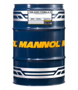 Масло моторное 2Т син. Mannol Agro Formula S  60л (TC;JASOFB) для с/х техники