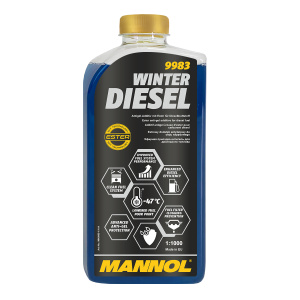 Антигель для диз. топлива зимний Winter Diesel  9983  1л 1:1000 /кор.12шт/9983/вывод