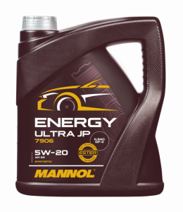 Масло моторное 5w20 син. Mannol Energy Ultra JP  4л (SN; ILSAC GF-5) /кор.4шт/