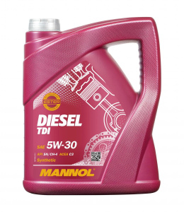 Масло моторное 5w30 син. Mannol Diesel TDI   5л (SN/CF; C3) /кор.4шт/