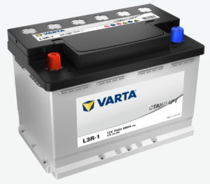 Аккумулятор VARTA Стандарт 74 а/ч 680A (прямая полярность) L3R-1 (574 310 068)