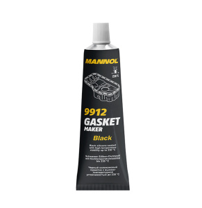 Герметик-прокладка черный силиконовый (от -40С до +230С) Gasket Maker Black 9912 85гр /кор.12шт/