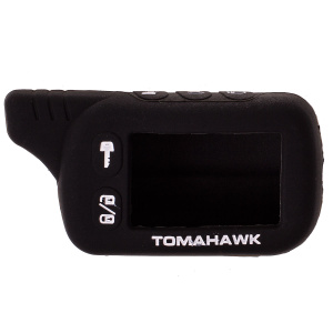 Чехол на сигнализацию TOMAHAWK TZ9010, 9020, 9030 силиконовый, Черный