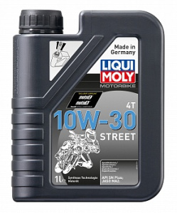 Масло моторное 10w30 НС-син LIQUI MOLY Motorbike 4T Street 1л под заказ
