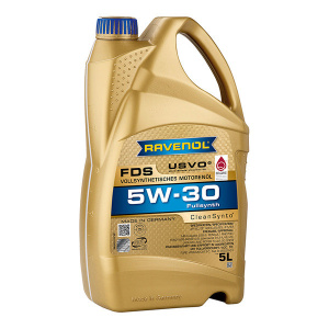 Масло моторное 5W-30 син. FDS RAVENOL  5л /кор.4шт/