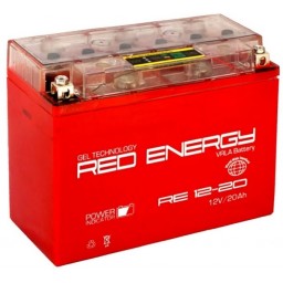 Аккумулятор 6СТ 20 Red Energy мото AGM (тип YTX50N18L)