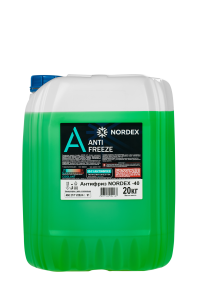 Охлаждающая жидкость Антифриз NORDEX -40 зеленый 20 кг