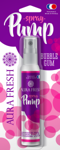 Освежитель спрей Aura Fresh PUMP SPRAY Bubble Gum /кор.20шт/